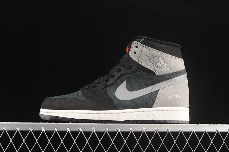 All Categories Air Jordan Jordan Series Basketball Shoes Air Jordan 1 High Air Jordan 1 Retro AJ1 Joe 1 Premium Black Gray 3M Reflective High Top Basketball Shoes DB2889-001